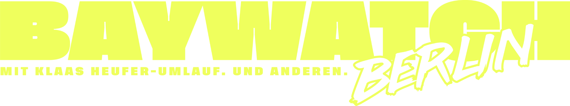 Baywatch Berlin Logo